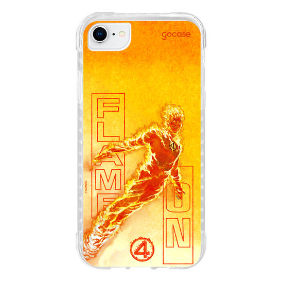 Capinha para celular  Quarteto Fantástico - Flame On