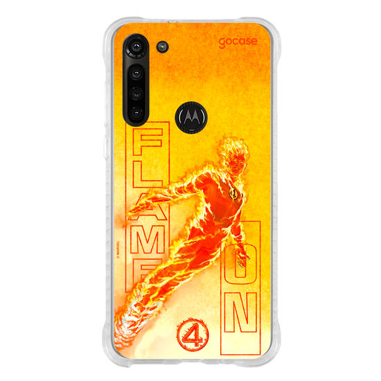 Capinha para celular  Quarteto Fantástico - Flame On