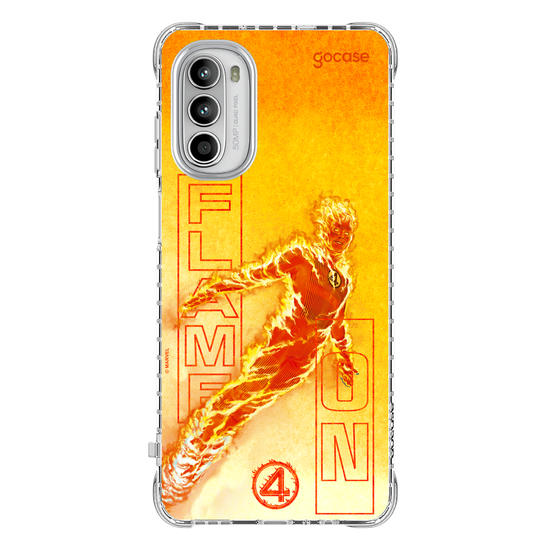 Capinha para celular  Quarteto Fantástico - Flame On