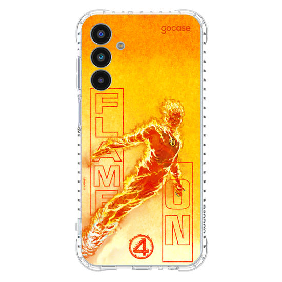 Capinha para celular  Quarteto Fantástico - Flame On