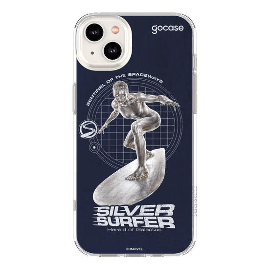 Capinha para celular  Quarteto Fantástico - Surfista Prateada