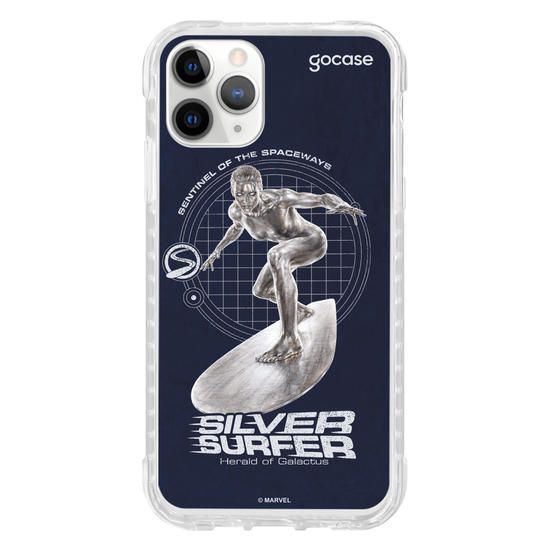 Capinha para celular  Quarteto Fantástico - Surfista Prateada