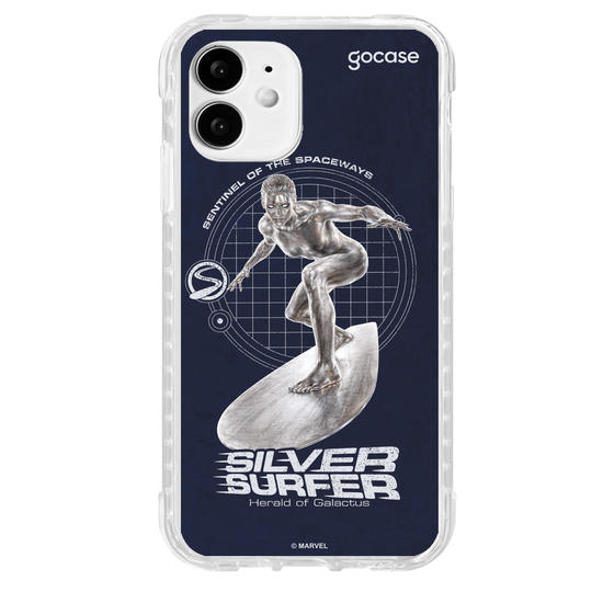 Capinha para celular  Quarteto Fantástico - Surfista Prateada