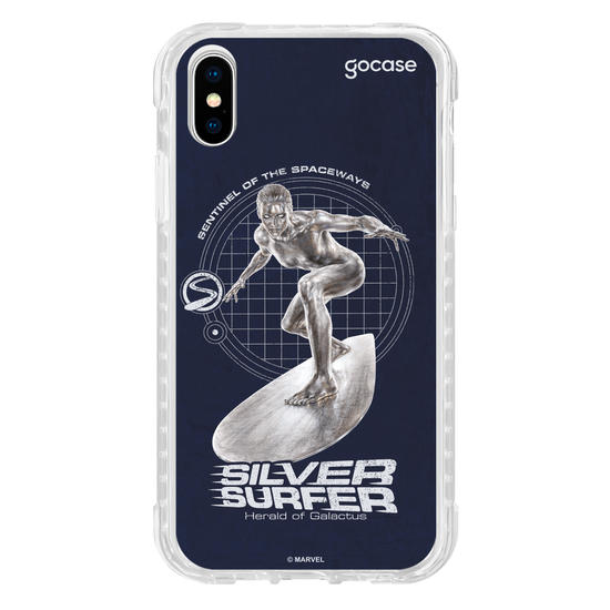 Capinha para celular  Quarteto Fantástico - Surfista Prateada