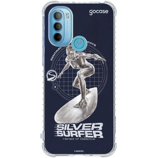 Capinha para celular  Quarteto Fantástico - Surfista Prateada