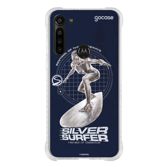 Capinha para celular  Quarteto Fantástico - Surfista Prateada