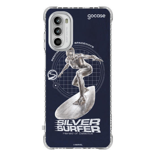 Capinha para celular  Quarteto Fantástico - Surfista Prateada