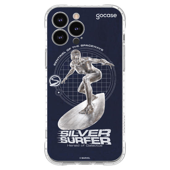 Capinha para celular  Quarteto Fantástico - Surfista Prateada