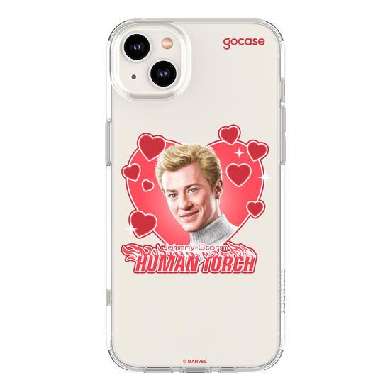 Capinha para celular  Quarteto Fantástico - Human Torch Fan Club