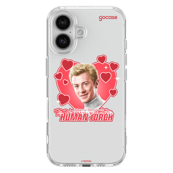 Capinha para celular  Quarteto Fantástico - Human Torch Fan Club