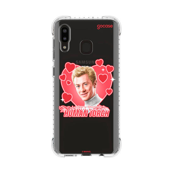 Capinha para celular  Quarteto Fantástico - Human Torch Fan Club