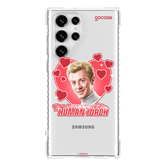 Capinha para celular  Quarteto Fantástico - Human Torch Fan Club