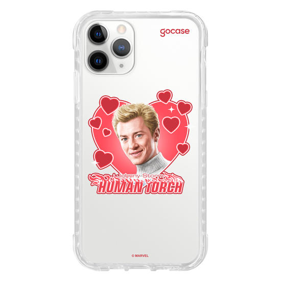 Capinha para celular  Quarteto Fantástico - Human Torch Fan Club