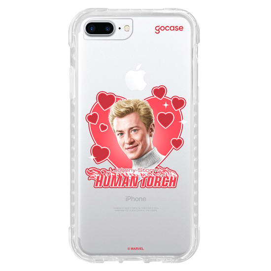 Capinha para celular  Quarteto Fantástico - Human Torch Fan Club