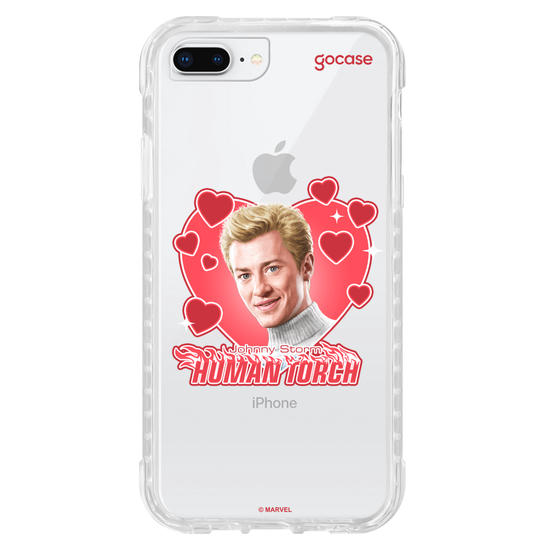 Capinha para celular  Quarteto Fantástico - Human Torch Fan Club