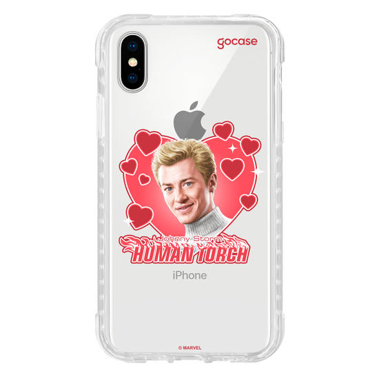 Capinha para celular  Quarteto Fantástico - Human Torch Fan Club