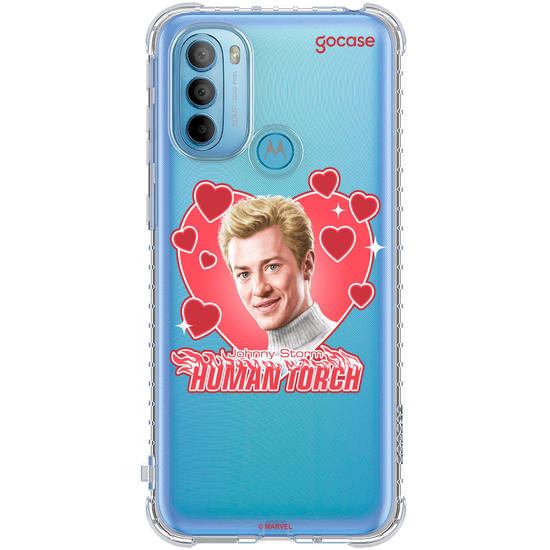 Capinha para celular  Quarteto Fantástico - Human Torch Fan Club