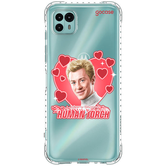 Capinha para celular  Quarteto Fantástico - Human Torch Fan Club