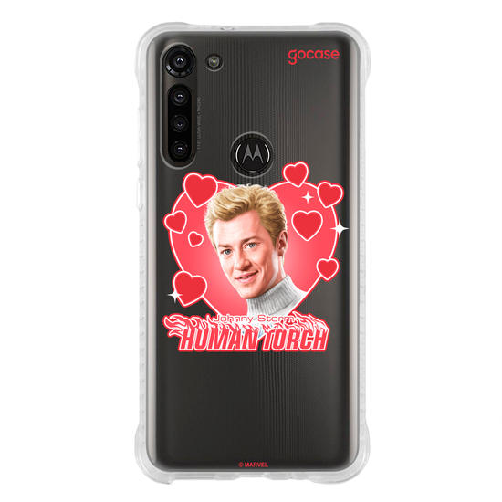 Capinha para celular  Quarteto Fantástico - Human Torch Fan Club