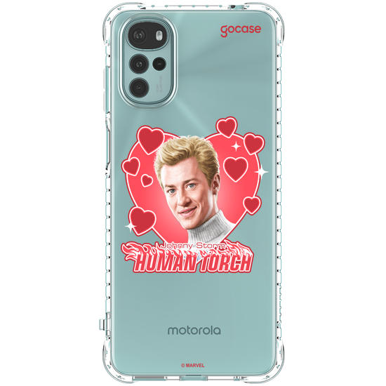 Capinha para celular  Quarteto Fantástico - Human Torch Fan Club