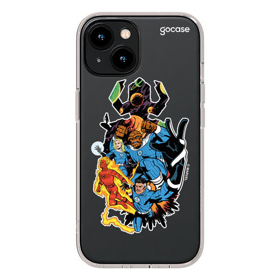 Capinha para celular  Quarteto Fantástico - Classic Fantastic