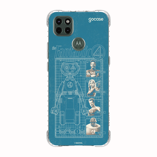 Capinha para celular  Quarteto Fantástico - Herbie Anatomy