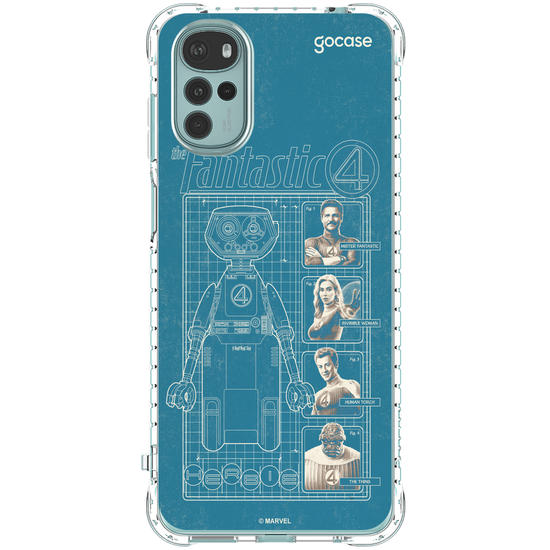 Capinha para celular  Quarteto Fantástico - Herbie Anatomy