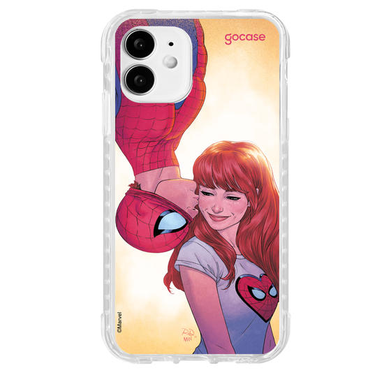 Capinha para celular Spider Man - Romance MJ
