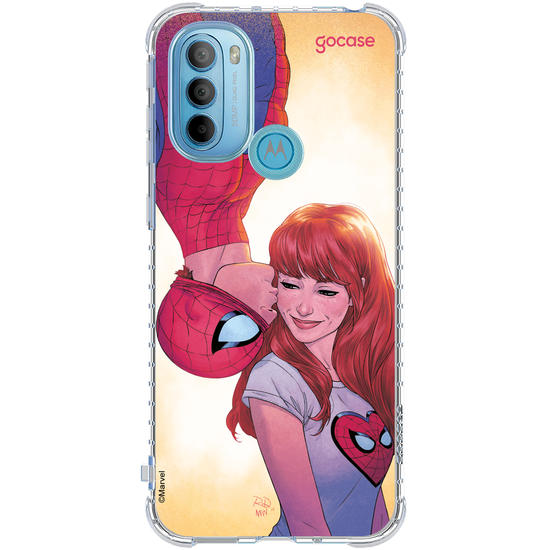 Capinha para celular Spider Man - Romance MJ
