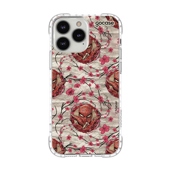 Capinha para celular Homem Aranha - Flores de Cerejeira