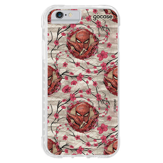 Capinha para celular Homem Aranha - Flores de Cerejeira