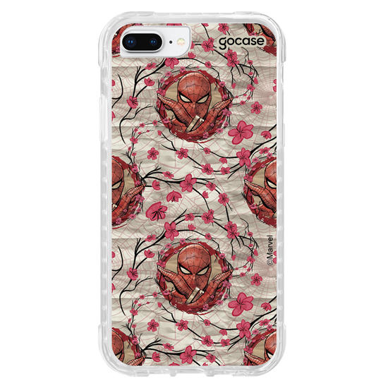 Capinha para celular Homem Aranha - Flores de Cerejeira
