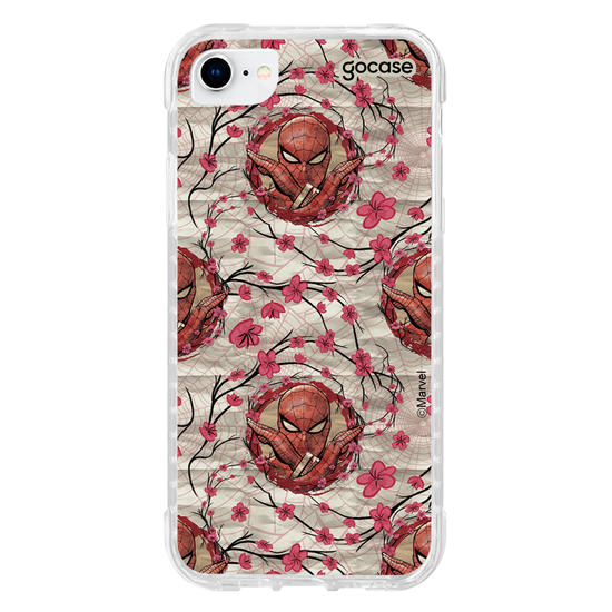 Capinha para celular Homem Aranha - Flores de Cerejeira