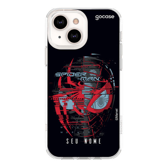 Capinha para celular Homem Aranha - Glitch