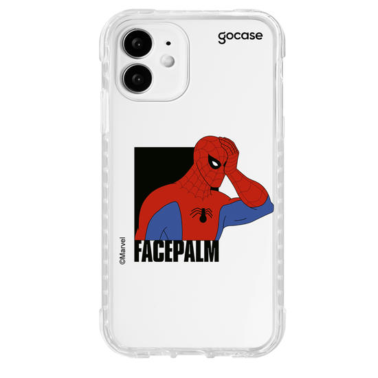 Capinha para celular Homem Aranha - Facepalm
