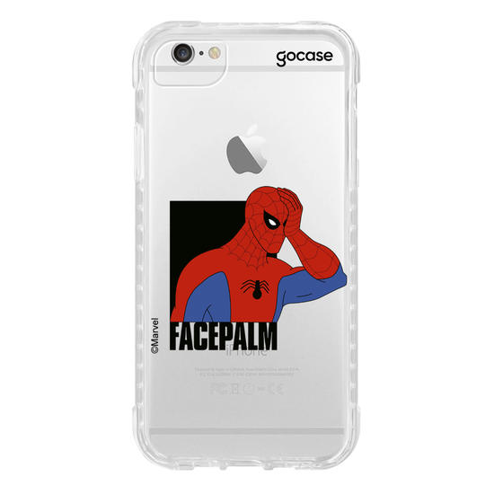 Capinha para celular Homem Aranha - Facepalm