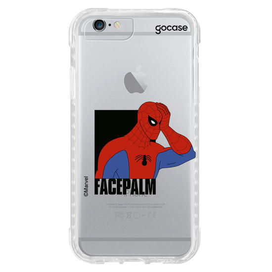 Capinha para celular Homem Aranha - Facepalm