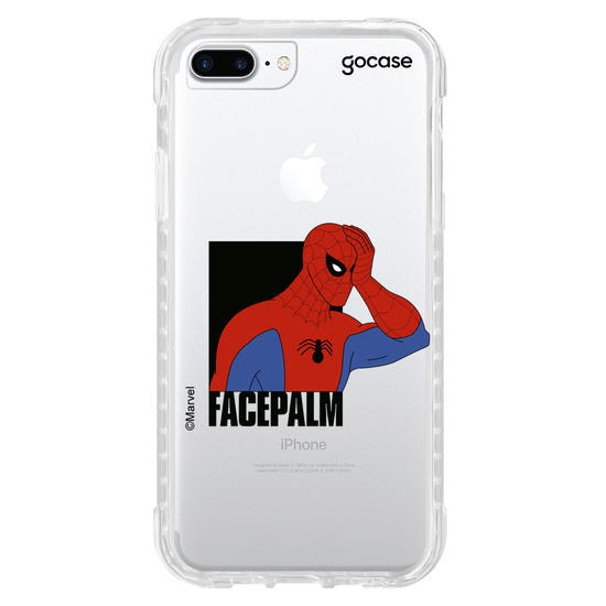 Capinha para celular Homem Aranha - Facepalm