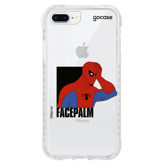 Capinha para celular Homem Aranha - Facepalm