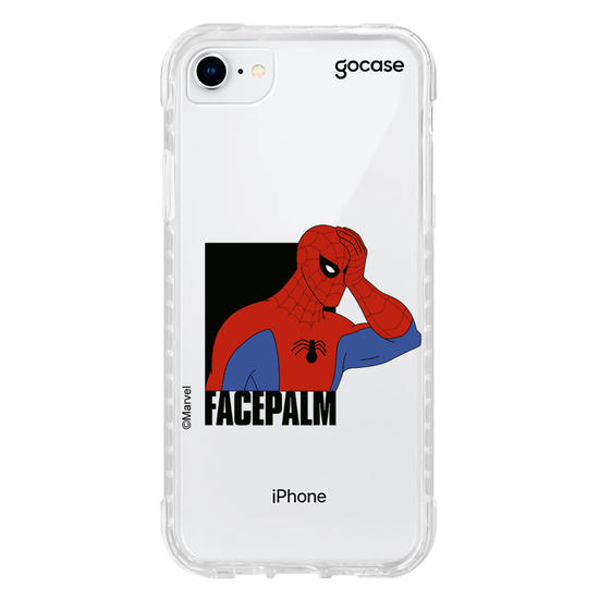 Capinha para celular Homem Aranha - Facepalm