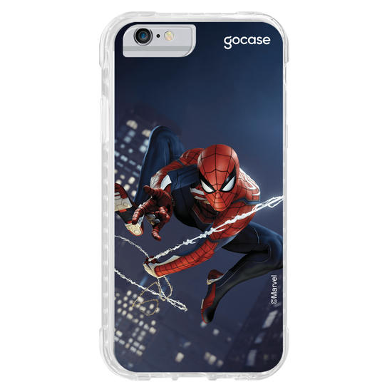 Capinha para celular Homem Aranha - Prédios