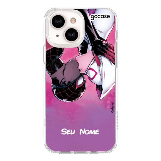 Capinha para celular Homem-Aranha - Beijo no Multiverso