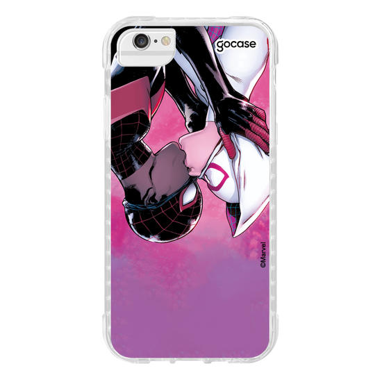 Capinha para celular Homem-Aranha - Beijo no Multiverso