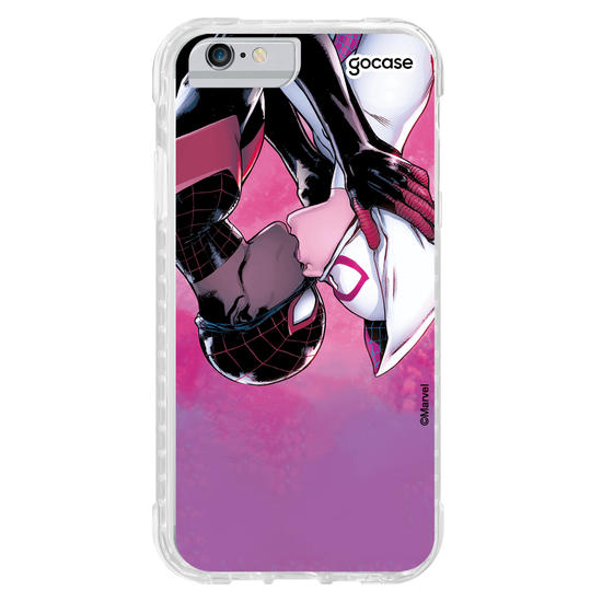 Capinha para celular Homem-Aranha - Beijo no Multiverso