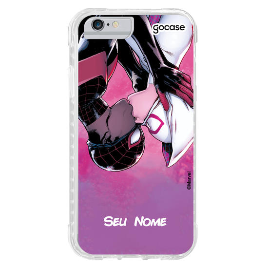 Capinha para celular Homem-Aranha - Beijo no Multiverso