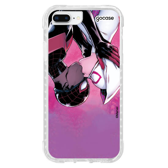 Capinha para celular Homem-Aranha - Beijo no Multiverso