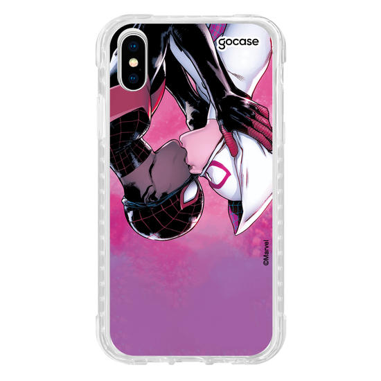 Capinha para celular Homem-Aranha - Beijo no Multiverso