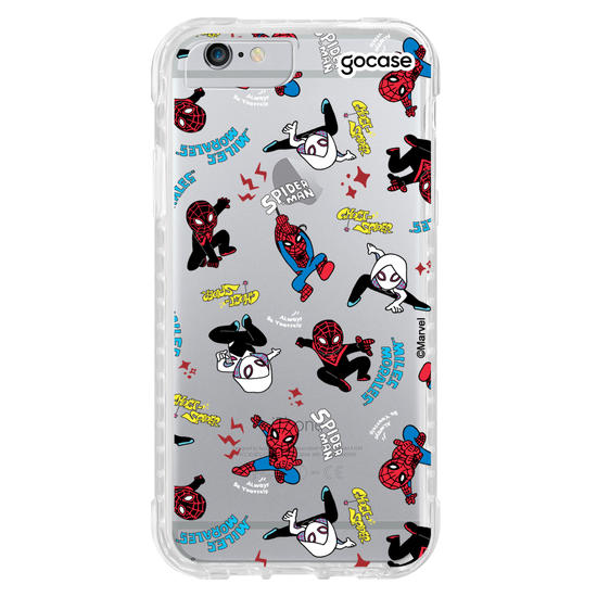 Capinha para celular Homem-Aranha - Aranhaverso Pattern