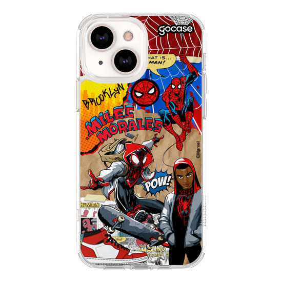 Capinha para celular Homem Aranha - Colagem