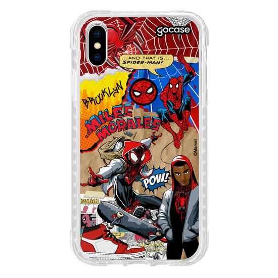 Capinha para celular Homem Aranha - Colagem
